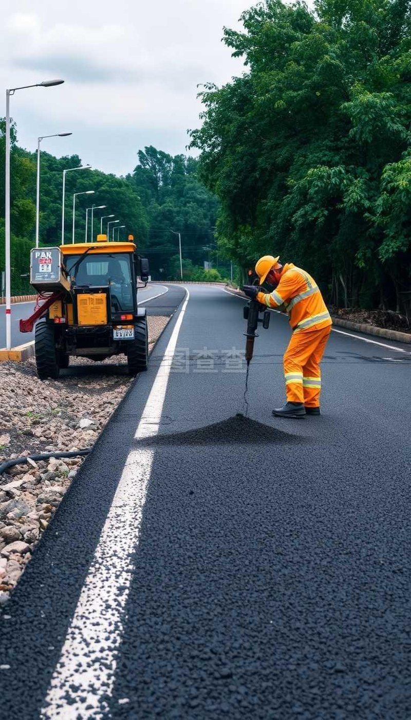 坊子区道路施工：建设中的城市脉络